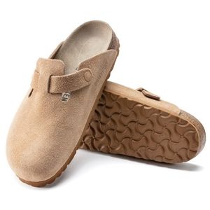 Birkenstock Boston Suede Clay sz 38 Clogs